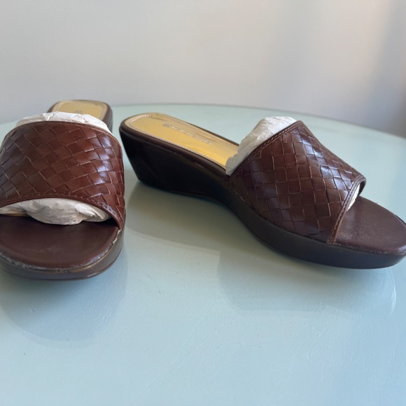 Naturalizer 8M Nesta Coffee Bean Lea Wedge Shoes - Picture 6 of 6